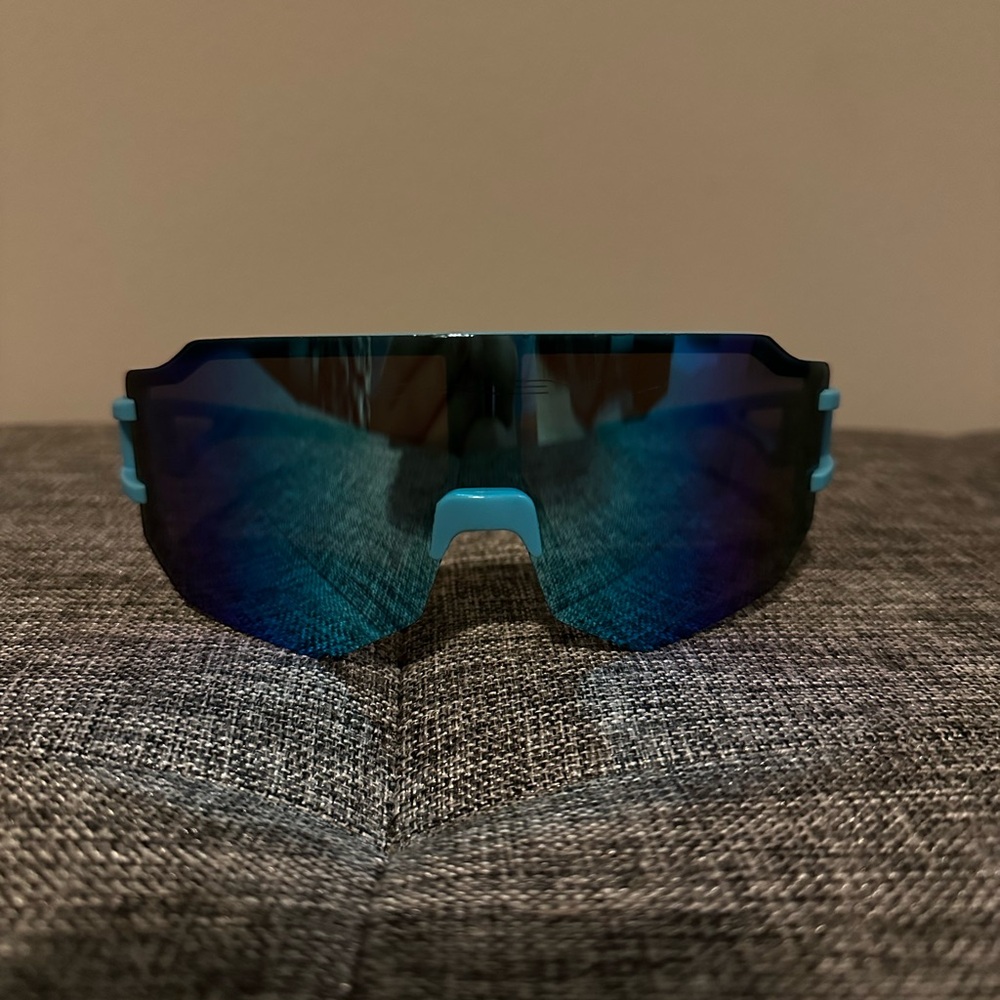 Blue OAKLEY sunglasses